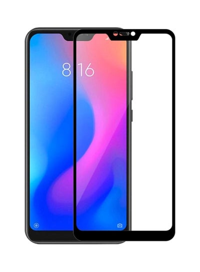 اشتري 5D Tempered Glass Screen Protector For Xiaomi A2 Lite/Redmi 6 Pro شفاف/ أسود في الامارات