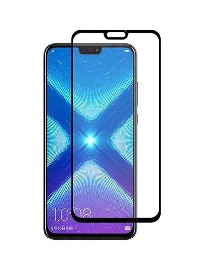 Buy Tempered Glass Screen Protector For Huawei Y9 Clear/Black in Saudi Arabia