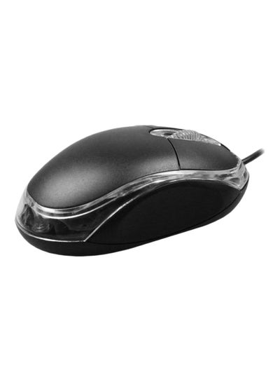Buy Optical Wired Mouse Black in Saudi Arabia