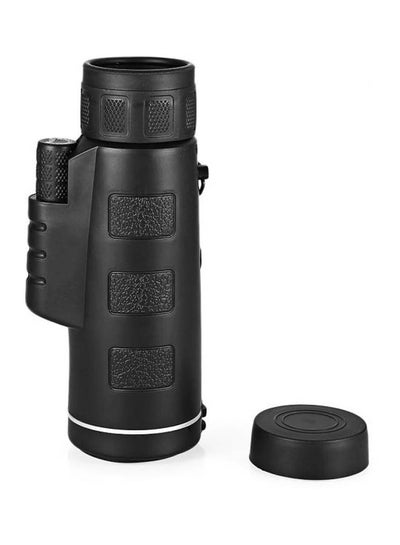 Buy 40X HD Night Vision Monocular Telescope With Phone Clip Tripod in UAE