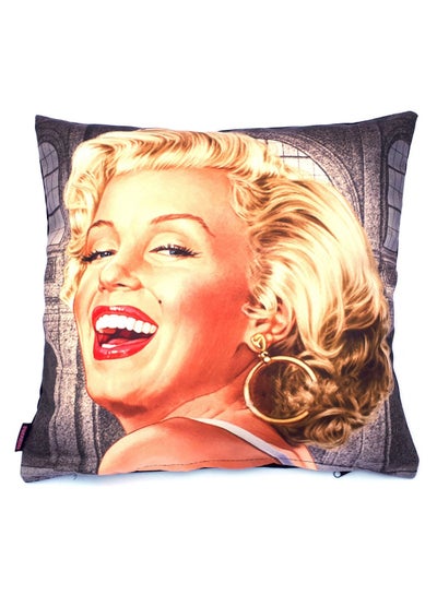 اشتري Mariyln Monroe Print Cushion Cover متعدد الألوان 45 x 45 سنتيمتر في الامارات