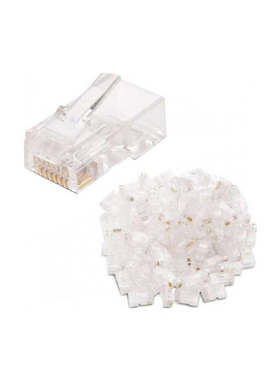 Buy RJ45 Cat 6 Modular Plug Connector Grey in UAE