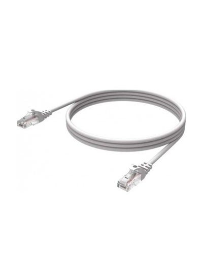 Buy RJ45 Cat 6 UTP PVC Patch Cord Ethernet Cable Grey in UAE