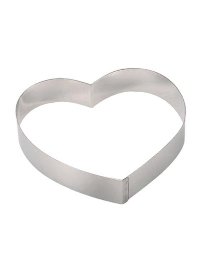 4 Pcs Heart Shape NewlineNY Stainless Steel Dessert Rings 