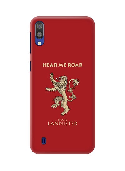 Buy Matte Finish Slim Snap Basic Case Cover For Samsung Galaxy M10 GOT House Lannister in UAE