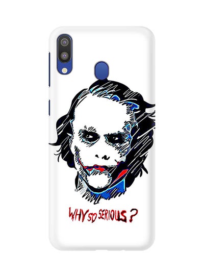 اشتري Matte Finish Slim Snap Case Cover For Samsung Galaxy M20 Why So Serious في الامارات