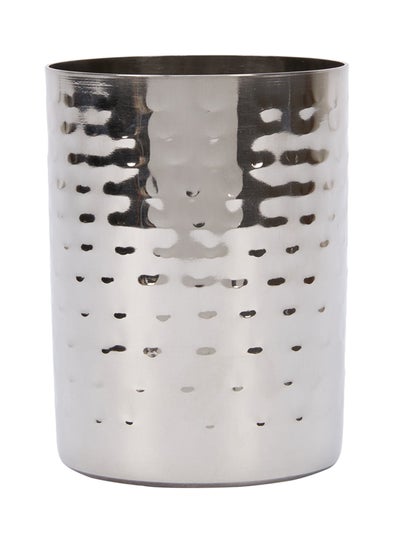 Buy Hammered Tumbler 400 ml Silver in UAE