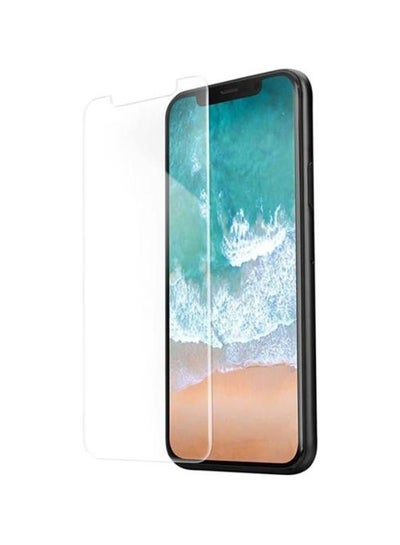 Buy Tempered Glass Screen Protector For Apple iPhone XR Clear in Saudi Arabia