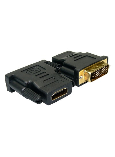 اشتري محول DVI-M إلى HDMI-F أسود في الامارات