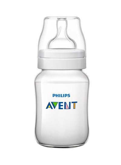 Buy Classic Plus Feeding Bottle, Clear - 260ml in Saudi Arabia
