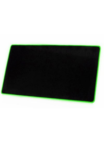 Buy Keyboard And Mouse Gaming Mat Black/Green in Saudi Arabia