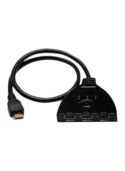 Buy 3-Port HDMI Switch Splitter Black in UAE