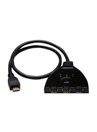 Buy 3-Port HDMI Splitter Black in UAE