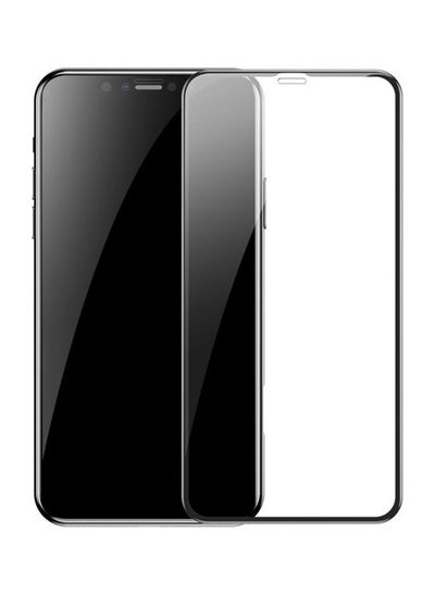 Buy Screen Protector For Apple iPhone XS Max Clear/Black in Saudi Arabia