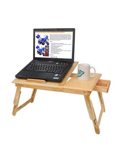 Buy Portable Laptop Table With Cooling Fan in UAE