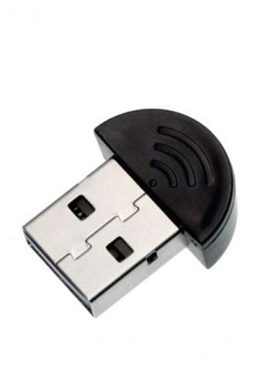 اشتري دونجل بلوتوث USB بسرعة 3 ميجابت في الثانية أسود/فضي في السعودية