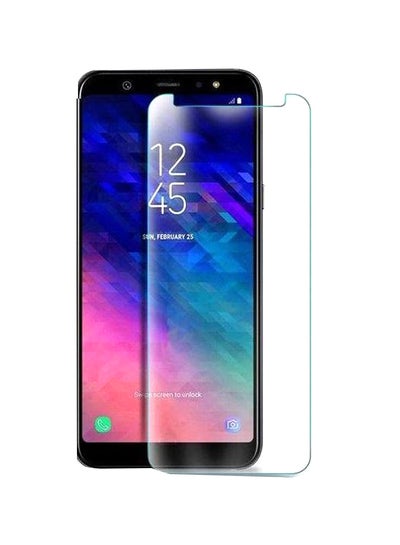 Buy Tempered Glass Screen Protector For Samsung Galaxy J8 (2018) Clear in Saudi Arabia