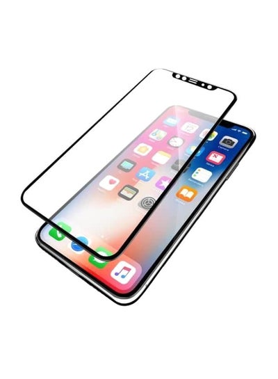 Buy Protection 5D Screen Protector For Apple iPhone X Clear in UAE