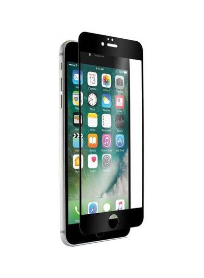 Buy 9D Tempered Glass Screen Protector For Apple iPhone 6 Plus Clear/Black in Egypt