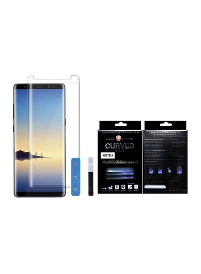 Buy Curved Glass Screen Protector For Samsung Galaxy Note 9 Clear in Saudi Arabia