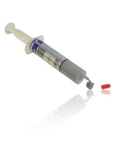 Buy Thermal Grease Paste Compound White/Grey 30 G in Saudi Arabia