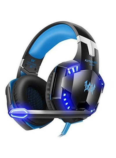 Buy Stereo Over-Ear Gaming Wired Headset With Microphone For PS4 /PS5/XOne/XSeries/NSwitch/PC in Saudi Arabia