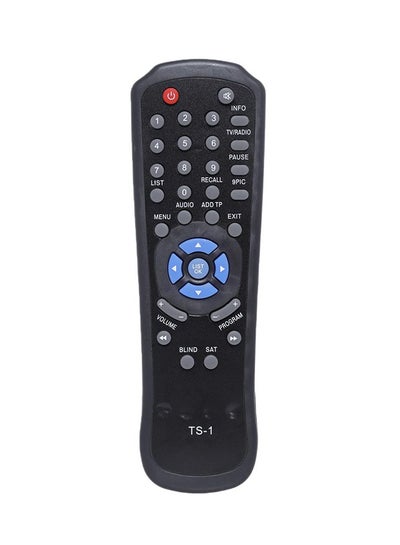 Buy Remote Control For Technosat Receiver Black in UAE