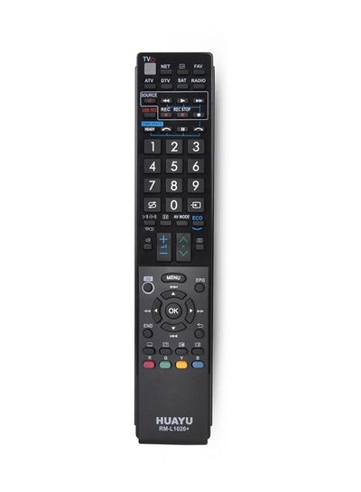 اشتري Remote Control For Sharp LCD/LED/3D TV أسود في الامارات