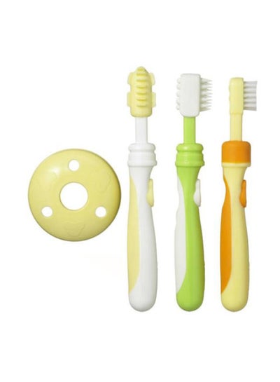 Buy 3-Piece Lesson 123 Training Toothbrush Set, 6+ M - Multicolor in UAE