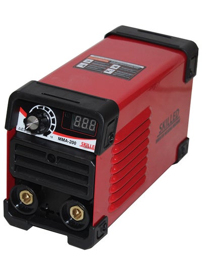 Buy Portable Arc Electronic Inverter Welding Machine Red/Black 200mm in Saudi Arabia