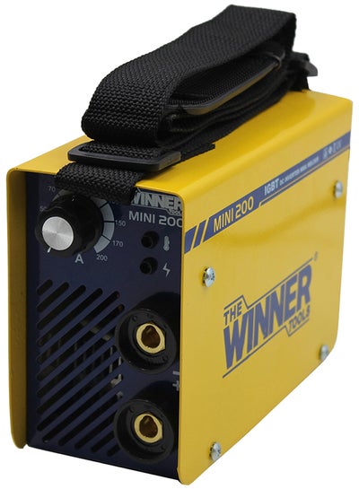 Buy Portable Arc Electronic Inverter Welding Machine Yellow/Blue in Saudi Arabia