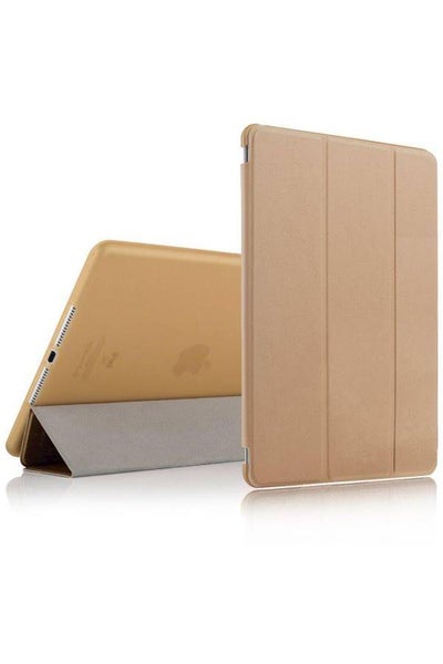 اشتري Protective TPU Case Cover For iPad Air 2 Case Enhanced Tri-Fold Stand Smart Case Cover With [Soft TPU Back] And Built-In Magnet Auto Sleep / Wake Function في الامارات