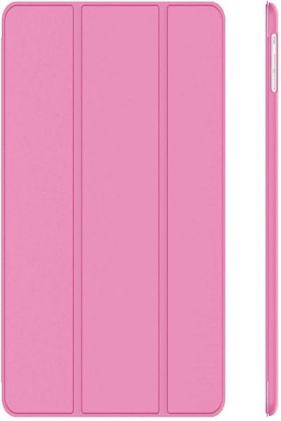 Buy iPad 9.7 Case 2018 iPad 6th Generation Case 2017 iPad 5th Generation Case - Ultra Slim Lightweight Stand Case with Translucent Frosted Back Smart Cover Pink in UAE