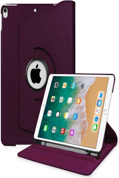 Buy 360 Degree Rotating Stand Protective Cover With Auto Sleep / Wake Feature For Apple iPad Pro 10.5 Inch 2017 in UAE