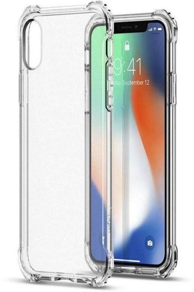 Buy Protective Case Cover For Apple iPhone X Clear in Saudi Arabia