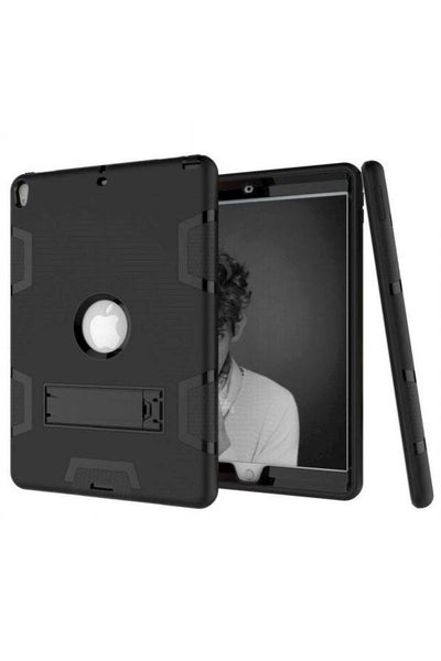 Buy Shockproof Case Cover For Apple iPad 9.7-Inch Black in UAE