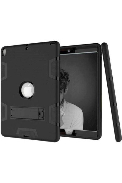 Buy Snap Case Cover For Apple iPad 2/3/4 Black in UAE