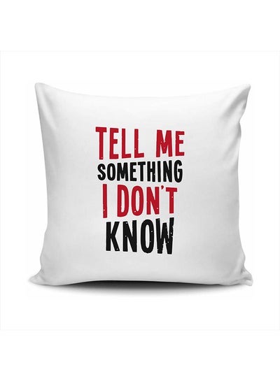 اشتري Tell Me Something I Don'T Know Cushion في الامارات