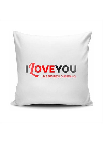 اشتري I Love You Like Zombies Cushion في الامارات