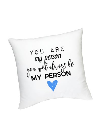 Buy Grey'S Anatomy  You Are My Person Design Cushion in UAE