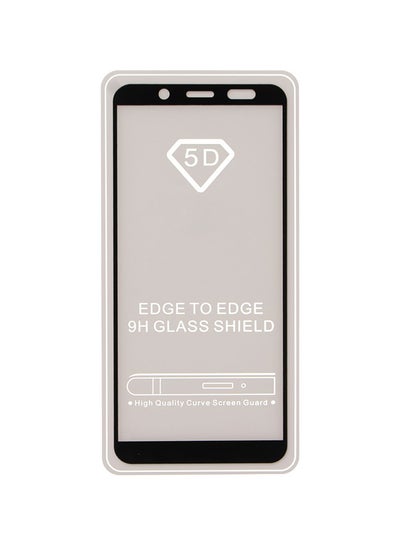 Buy 5D Tempered Glass Screen Protector For Samsung Galaxy A6 2018 Black in Egypt