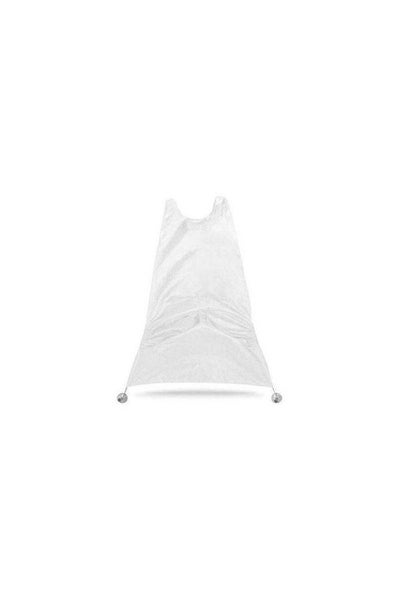 Buy Beard Shaving Cape White 130 x82cm in Saudi Arabia