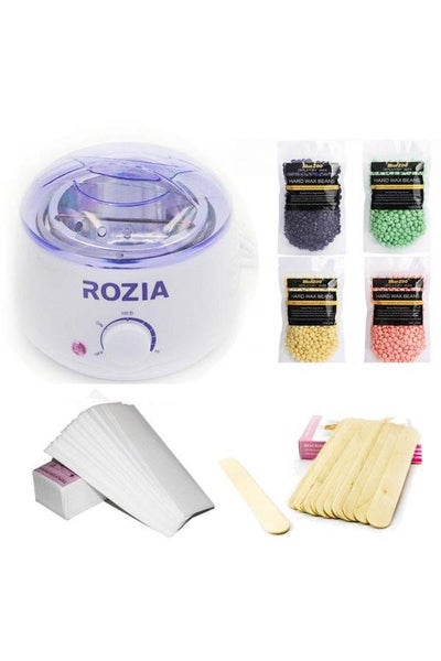 Buy 155-Piece Hair Removal Waxing Kit Multicolour in UAE