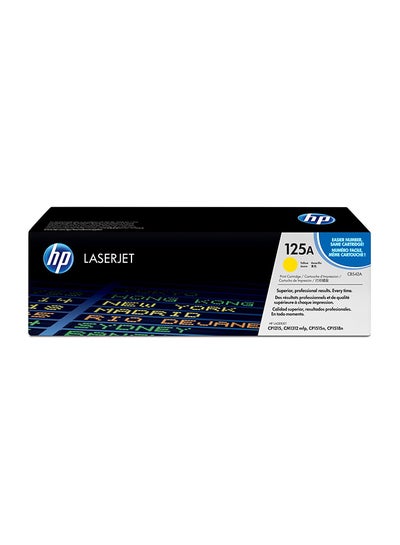 Buy 125A LaserJet Printer Toner Cartridge Yellow in UAE