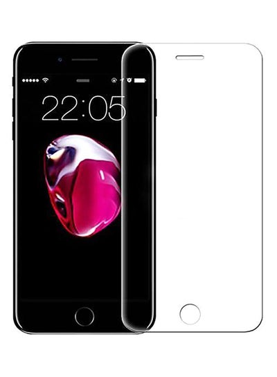 Buy Tempered Glass Screen Protector For Apple iPhone 8 Plus Clear in UAE