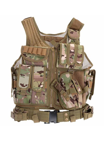 Buy Tactical Hunting Vest With Adjustable Side Straps in UAE