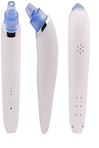 Buy Blackhead Remover Pore Cleaner Beauty Machine JM-09 White/Blue in UAE