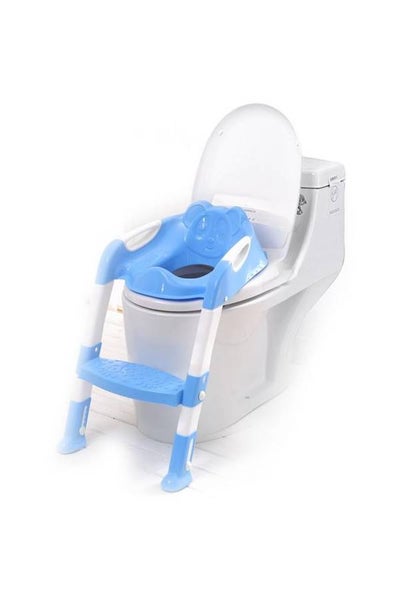 Buy Foldable Toilet Seat Ring With Ladder in Saudi Arabia