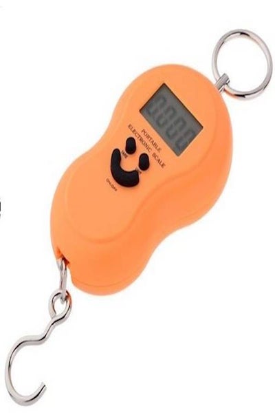 اشتري Digital Hanging Portable Electronic Scale Orange 118 غم في مصر