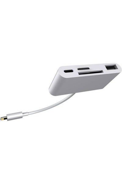 Buy 4 In 1 Card Reader For Ipad White in UAE